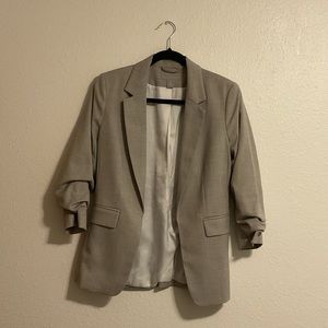 H&M Grey Neutral Blazer